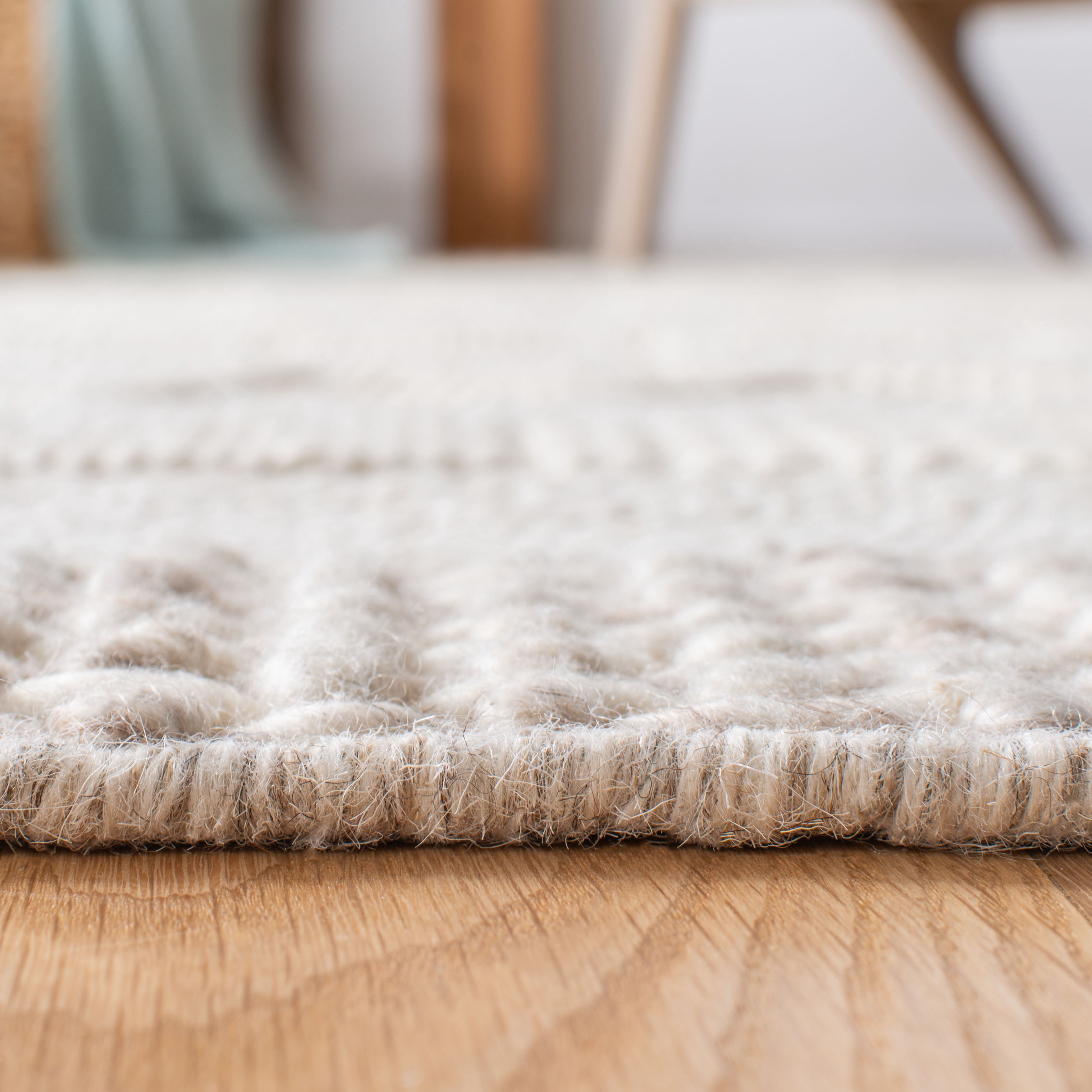 SAFAVIEH Natural Fiber Jillian Striped Area Rug, Beige/Ivory, 8' x 10'