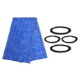 thumbnail image 2 of Recliner Replacement Fabric Breathable Chair Lounge Chair Reclining Cloth Flower + Rope, 2 of 7