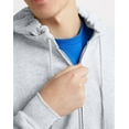 thumbnail image 5 of Hanes Men's & Big Men's Fleece Full Zip Up Hoodie Sweatshirt, Sizes S-3XL, 5 of 6