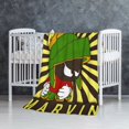 thumbnail image 2 of Manta con estampado multicolor, franela súper suave, ligera y esponjosa, manta de cama de felpa Marvin el marciano (7), 2 of 8