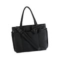 thumbnail image 2 of Bolso tote ligero tipo bandolera para viajes, negocios, trabajo, vacaciones y compras. Negro, 2 of 9