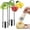 2pc, variant on Red Bell Pepper Seed Corer - Stainless Steel Pepper Seed Remover Tool, Reusable and Washable Vegetable Fruit Corer, Easy Pepper Cleaning for Home Kitchen Cooking