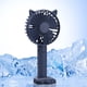 thumbnail image 1 of Ventilador 1200mAh Ventiladores de mano 3 velocidades USB Summer Mini Desktop Air Cooler Azul oscuro Azul, 1 of 5