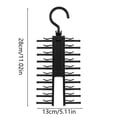 thumbnail image 4 of Accessory Organizer for Wardrobe Home Tie Belt Rack with Functional Hanger for Ties Scarves Bow Storage and Hanging Stand for Bow Ties, 4 of 8