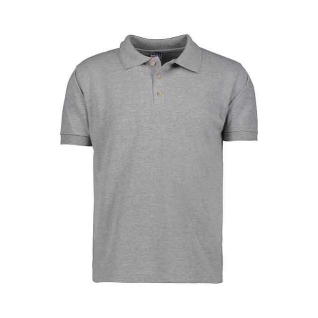 Playera Tipo Polo Plus NAO Piqué 50% Poly-50% Algodón Jaspe Talla Extragrande