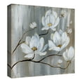 thumbnail image 4 of Masterpiece Art Gallery Summer In Neutral I & II Paperwhite Flowers By Nan Canvas Art Print 20" x 20", 4 of 4