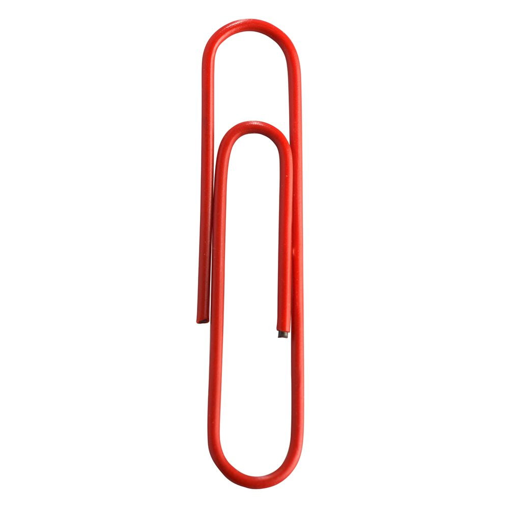 JAM Paper Office Clip Set, Red, Binder Clips & Paper Clips, 4 Pak