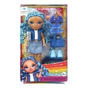 Rainbow High Littles – Sapphire Bradshaw, Blue 5.5 Posable Small Doll with Purse, Pet Yeti, Kids Toy Gift Ages 4+
