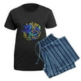 thumbnail image 5 of CafePress - Celtic Hippocampus 2 Women's Dark Pajamas - Women's Short Sleeve Print T-Shirt and Pants Dark Cotton Pajama Set, 5 of 7