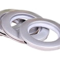 thumbnail image 4 of MasteelfCA 20PCS Low Noise Eyelet Ring for Curtain Tape Buckle Blinds Drapery Rod (Silver), 4 of 7