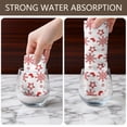 thumbnail image 6 of 4 Pcs Funny Kitchen Towels,Red Christmas Snowflake Pattern Microfiber Dish Towels,Kitchen Tea Towels,Kitchen Towel Set (18" X 26"), 6 of 7