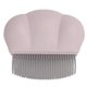thumbnail image 1 of Peine de concha de gato para quitar el pelo flotante, depilación corta y larga para mascotas, peine de concha de masaje, color rosa, 1 of 12