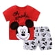 thumbnail image 2 of 2023 Baby Boys Clothing Sets Summer Short Sleeve Cotton kids set 2Pcs leisure Mickey Mouse baby girls clothes18M Gao Jinjia LED, 2 of 2