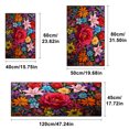 thumbnail image 4 of CCTFS A feast of flowers Kitchen Mat Rug - 1Pcs Perfect for Kitchen Counter, 16''*24'', Functional for Decoration, 4 of 10