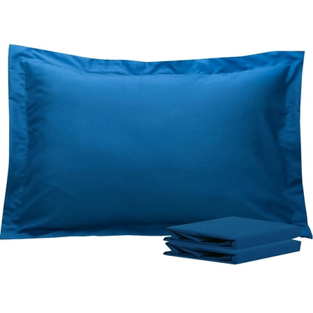 NTBAY Microfiber Queen Pillow Shams Set of 2, 20" x 30", Royal Blue