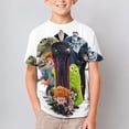 thumbnail image 2 of Hotel Transylvania Kid's T-Shirt Short Sleeve T-Shirt Tops Summer Tee Shirt for Boys Girls 130CM, 2 of 8