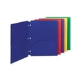 thumbnail image 2 of Poly Snap-In Two-Pocket Folder, 50-Sheet Capacity, 11 X 8.5, Assorted, 10/pack | Bundle of 2 Packs, 2 of 5