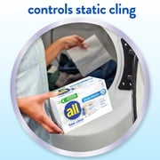 (2 pack) all free clear Fabric Softening Dryer Sheets for Sensitive Skin, Controls Static, 80 Count