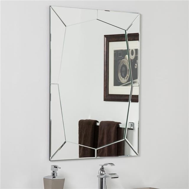 Decor Wonderland SSM4DM2 Carstadt Modern Bathroom Mirror