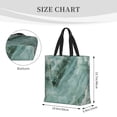 thumbnail image 2 of Single Shoulder Bag Convenience Bag 19.6×15.7×5.9in Light And Weight-Free Main Pocket Large Portable And Single Shoulder Back Lightseagreen Marble_4, 2 of 7
