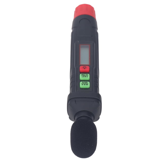 Medidor De Nivel De Sonido, Probador De Nivel De Sonido De 30 A 130 DB Velocidad De Respuesta Flexible Alta Precisión 30 Hz A 8 KHz Para Fábrica