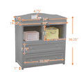 thumbnail image 2 of AFG Baby Furniture Leila 2-Drawer Changing Table, Gray, 2 of 6