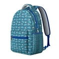 thumbnail image 2 of Fun Underwater Shark Backpack, Lightweight and Perfect for School and Travel Use, 2 of 6