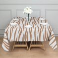 thumbnail image 5 of Leopard Print Square Tablecloth 42x42in(107x107cm) – Waterproof Polyester Printed Table Cover, Wrinkle Resistant & Washable for Kitchen Dining Picnic Party Decor, 5 of 6