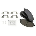 thumbnail image 4 of Geelife For Jeep 17 Compass 17 Patriot Front Posi Ceramic Brake Pads & Coated Rotors Kit, 4 of 9