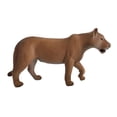 thumbnail image 2 of 6 tipos de figuras de animales, juguetes realistas, figuras de animales de tigre de leona Leona de pie Cola Juguete de figurines de animales realistas, 2 of 5