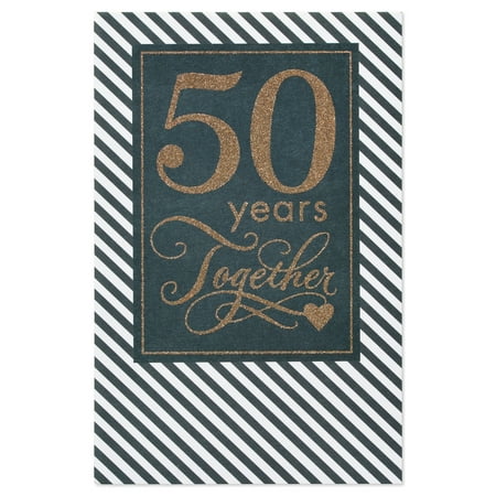 American Greetings 50th Wedding Anniversary Card (Together)
