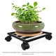 thumbnail image 5 of Soporte resistente para macetero con ruedas, soporte para plantas de metal, maceta para flores, 5 of 8