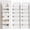 White, variant on 2 Pack Over the Door Organizer, 6-Shelf Closet Hanging Storage with 13 Mesh Pockets, 55lbs Capacity Behind the Door Storage for Baby Nursery, Bathroom, Bedroom, and Dorm, Beige