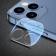 thumbnail image 3 of HEVIRGO Lens Tempered Glass 3D Glass Highly Clear Anti-scratch Shockproof Impact Resistant Ultra-thin Phone Camera Lens Protective Film for iPhone 14 13 12 Pro Max Mini, 3 of 10