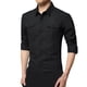 thumbnail image 2 of Ceisia Men's Winter Gift Casual Fashion Checkered Patchwork Long-Sleeve Button-Up Turndown Collar Outwear Jacket - Soft Breat hable Polyester Top, 2 of 6