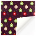 thumbnail image 1 of 1PCs ( 70cmX50cm, 4.11 Square Feet)Single-sided Christmas Wrapping Paper, Classic Santa Claus And Other Patterns, 1 of 3