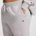 thumbnail image 4 of Champion Women's High-Rise Fleece Wide Leg Sweatpants - Heather Gray, Size XS-4X, 4 of 6