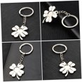 thumbnail image 6 of Supvox St. Patrick's Day Keychain Four Leaf Alloy Pendant Bag Hanging Decor, 6 of 8