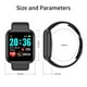 Nituyy Étanche Bluetooth Smart Watch Téléphone Compagnon pour iphone IOS Android Samsung LG – image 4 sur 9