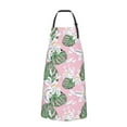 thumbnail image 2 of Lsque Lilies Flowers Waterproof Apron Chef Aprons for Men Heavy Duty Chemical Work Apron Extra Long Grilling Aprons with Adjustable Bib Apron, 2 of 9