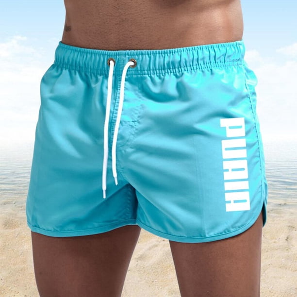 Bañadores deportivos para hombre, ropa de playa de lujo, pantalones cortos de secado rápido, para gimnasio y correr, novedad de verano Fivean unisex