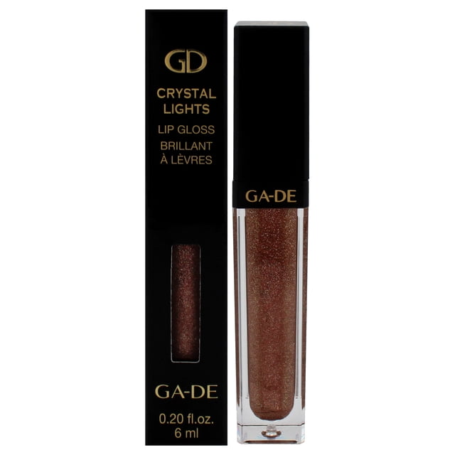 Brillo de labios Crystal Lights - 806 Bedazzled de GA-DE para mujeres - Brillo de labios de 0,2 oz