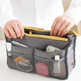 thumbnail image 2 of Travel Insert Handbag Large Padded Storage Bag Organize Sundries Tidy Waterproof Bags, 2 of 6