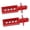 Red, variant on YLSHRF Body Post,2Pcs Body Post Aluminium RC Upgrade Parts Accessories for Mini E Slash 1/16,Aluminium Front Body Post