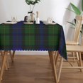 thumbnail image 3 of Rectangle Table Cloth, Scottish Clan Bonner Tartan Plaid Resistant Washable Tablecloth Decorative Table Cover for Dining, Indoor and Outdoor, 3 of 6