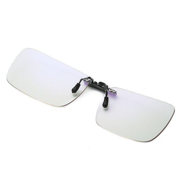 BE-TOOL Sunglasses Clip On Lens Anti Blue Light Glasses Clip Eye Protection Portable