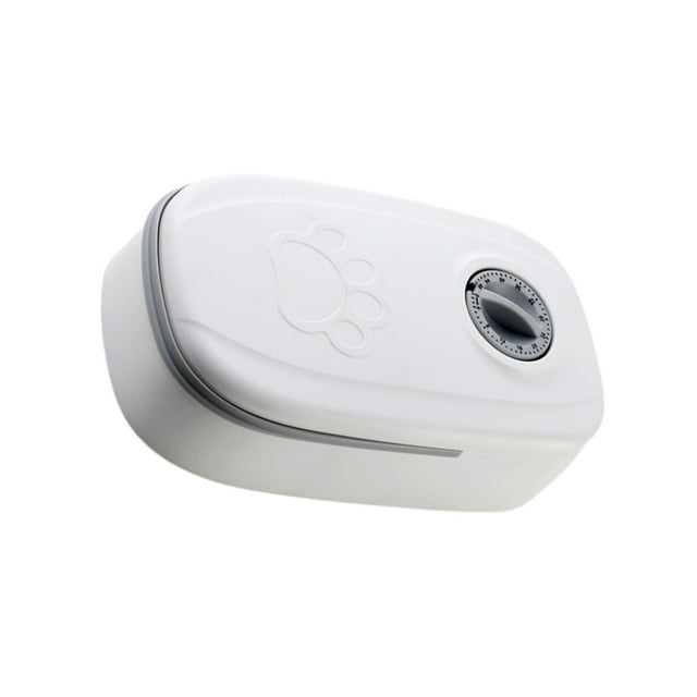 Comedero Automático para Gatos Greeniant ABS Gran Capacidad Color Rosa Gris