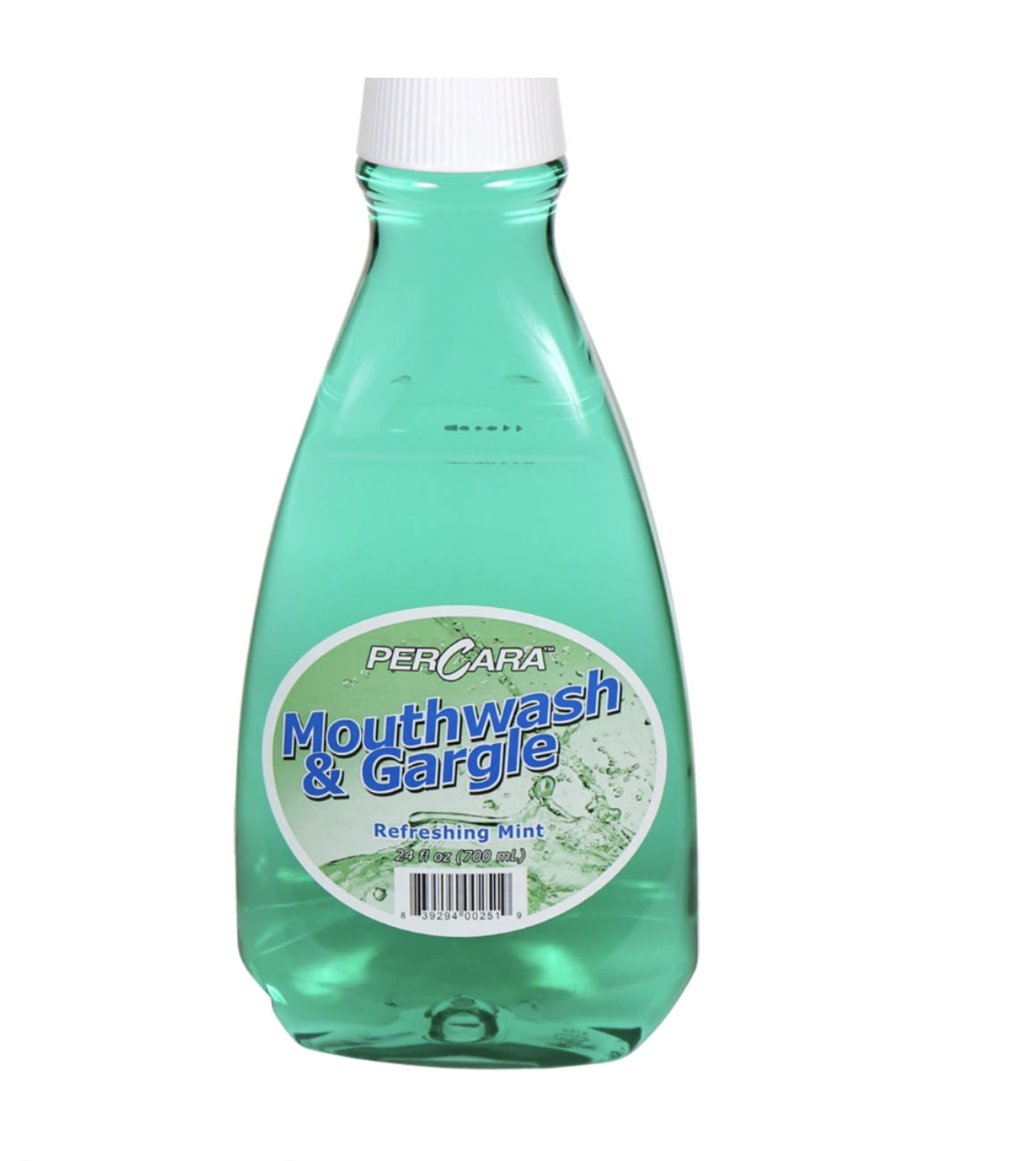 PerCara Refreshing Mint Mouthwash & Gargle 24 fl oz