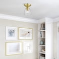 thumbnail image 3 of Livex Lighting - Montgomery - 1 Light Flush Mount in New Traditional Style - 5, 3 of 7