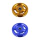 thumbnail image 1 of 2 piezas de aluminio rodamiento polea rueda Cable Fitness equipo parte Cola Polea para equipos de fitness, 1 of 8